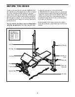 Preview for 4 page of Weider 831.150311 User Manual