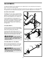 Preview for 9 page of Weider 831.150340 User Manual