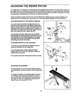 Предварительный просмотр 12 страницы Weider 831.150390 User Manual