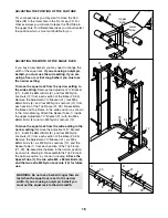 Preview for 16 page of Weider 831.150471 User Manual