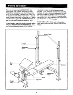 Preview for 4 page of Weider 831.150741 User Manual