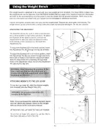 Preview for 11 page of Weider 831.150760 User Manual