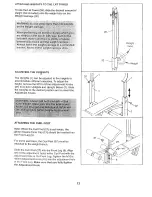 Preview for 12 page of Weider 831.150760 User Manual