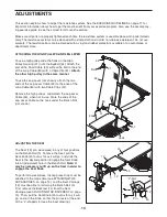 Preview for 13 page of Weider 831.153921 User Manual