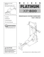 Weider 831.15397 User Manual предпросмотр