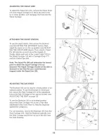 Preview for 14 page of Weider 831.15397 User Manual