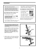 Preview for 6 page of Weider 831.15600.0 User Manual