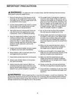 Preview for 3 page of Weider 831.15609.0 User Manual