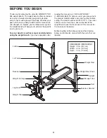 Предварительный просмотр 4 страницы Weider 831.15711.0 User Manual