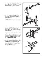 Предварительный просмотр 7 страницы Weider 831.15711.0 User Manual