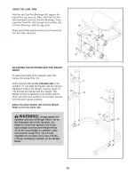 Preview for 14 page of Weider 831.15928.0 User Manual