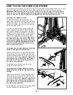 Preview for 26 page of Weider 831.159290 User Manual