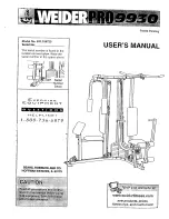 Weider 831.159720 User Manual preview