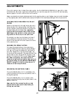 Предварительный просмотр 21 страницы Weider 831.159820 User Manual