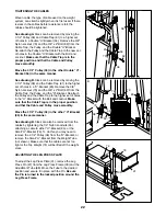 Предварительный просмотр 22 страницы Weider 831.159820 User Manual