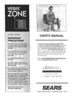 Weider 831.280760 User Manual preview