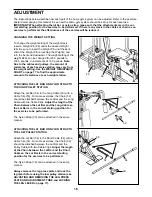 Preview for 16 page of Weider 8520 User Manual