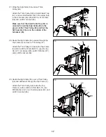 Preview for 17 page of Weider 8700 I User Manual