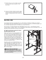 Preview for 16 page of Weider 9000 Bench (Dutch) Gebruiksaanwijzing