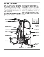 Preview for 4 page of Weider 9300 PRO User Manual