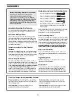 Preview for 5 page of Weider 9300 PRO User Manual