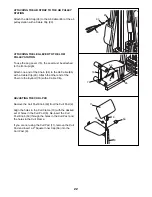 Preview for 22 page of Weider 9300 PRO User Manual