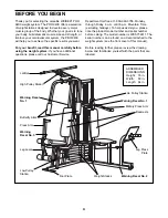 Preview for 4 page of Weider 9400 PRO User Manual