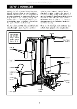 Preview for 4 page of Weider 9930 User Manual