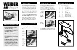 Предварительный просмотр 2 страницы Weider AB SHAPER Manual