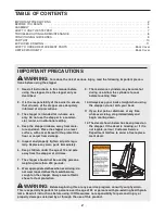 Preview for 2 page of Weider aerostepper WEST20021 User Manual