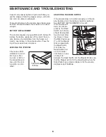 Preview for 8 page of Weider aerostepper WEST20021 User Manual