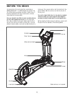 Preview for 4 page of Weider Black 100 Xpb Elliptical Manual