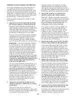 Preview for 23 page of Weider Black 160 Xtb Treadmill (French) Manuel De L'Utilisateur