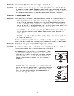 Preview for 28 page of Weider Black 160 Xtb Treadmill (French) Manuel De L'Utilisateur