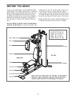 Preview for 4 page of Weider C 625 User Manual