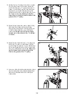 Preview for 12 page of Weider C 625 User Manual