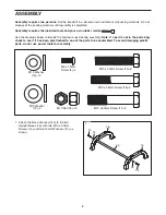 Preview for 4 page of Weider Cardio Pacer 2.0 Treadmill User Manual