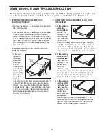 Preview for 11 page of Weider Cardio Pacer 2.0 Treadmill User Manual