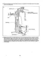 Preview for 14 page of Weider Cjxt 3 Master Trainer User Manual