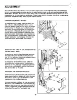 Preview for 15 page of Weider Cjxt 3 Master Trainer User Manual