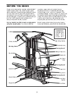 Preview for 3 page of Weider Club 16.6st User Manual