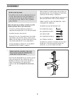 Preview for 6 page of Weider Club 290 W Bench Manual