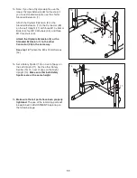 Preview for 11 page of Weider Club 290 W Bench Manual