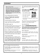 Preview for 7 page of Weider Club 4870 User Manual