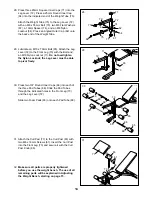 Preview for 14 page of Weider Club 550 User Manual