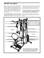 Preview for 4 page of Weider Club 8980 W Manual