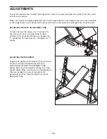 Preview for 12 page of Weider CLUB WEBE10660.0 User Manual