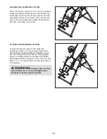 Preview for 14 page of Weider Club User Manual