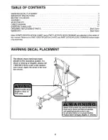 Preview for 2 page of Weider Cross BOW Advantage User Manual