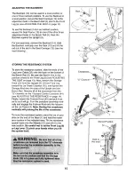 Preview for 15 page of Weider Cross BOW Advantage User Manual